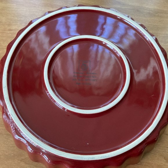 Heavy Ceramic Pie/Quiche Plate - Picture 5 of 5